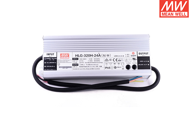 AMEAN WELL/明緯電源 HLG 恒流型+恒壓型LED電源HLG-320H-24授權代理經(jīng)銷(xiāo)商